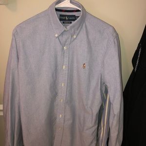 long sleeve polo shirt